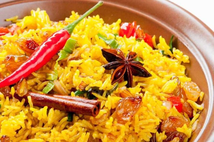 Плов из овощей по-индийски