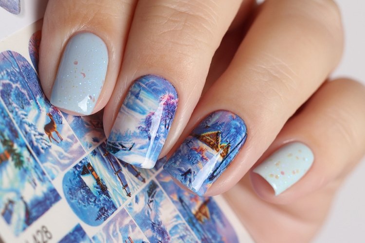 Наклейки на ногти