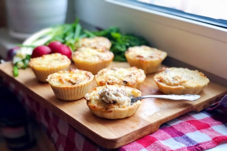 Жульен в тарталетках