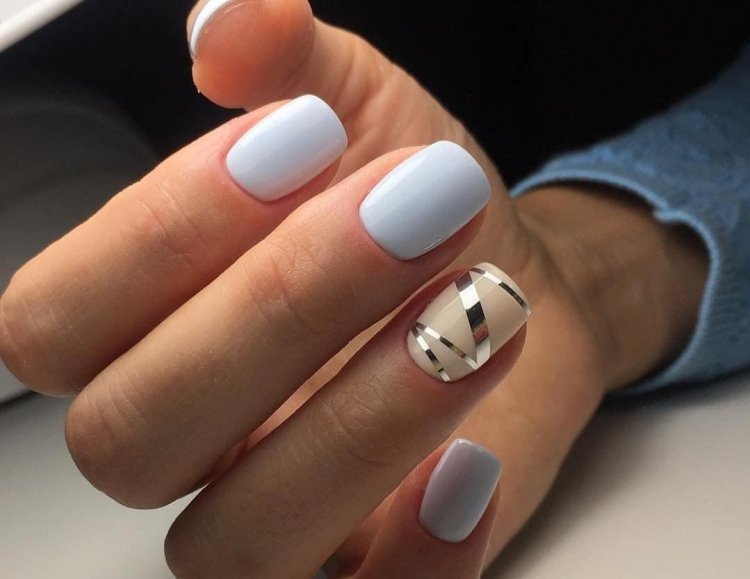 Акцентные ногти