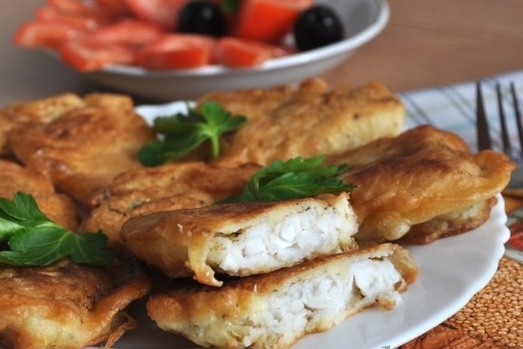 Сметанный кляр для рыбы