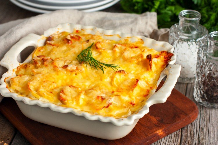 Картофельный гратен по-французски