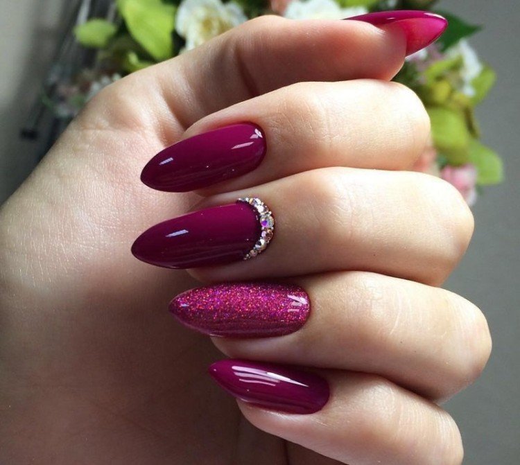 Красно-фиолетовые оттенки