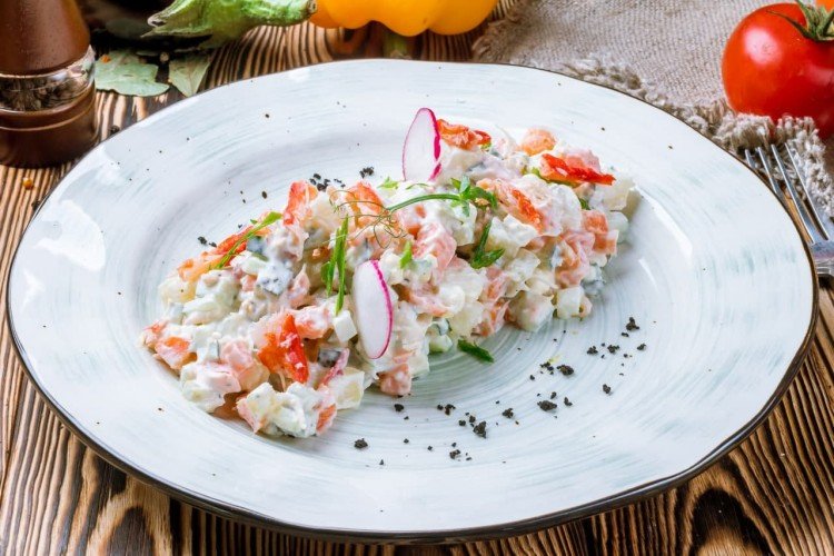 20 самых вкусных салатов с крабовым мясом