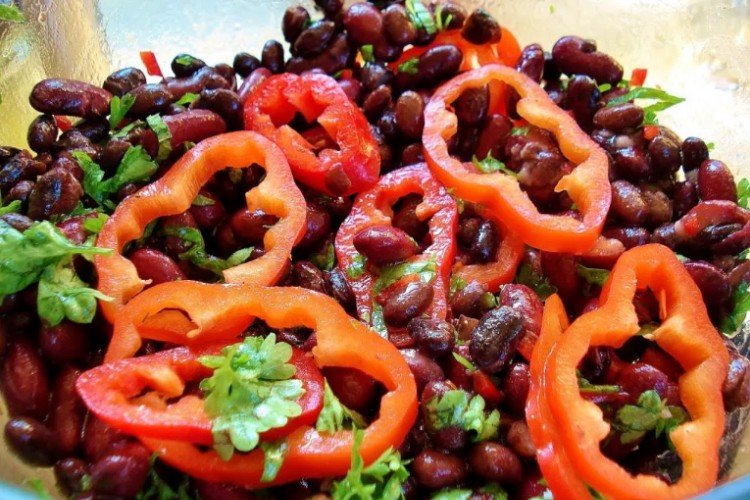 Постный салат «Тбилиси»