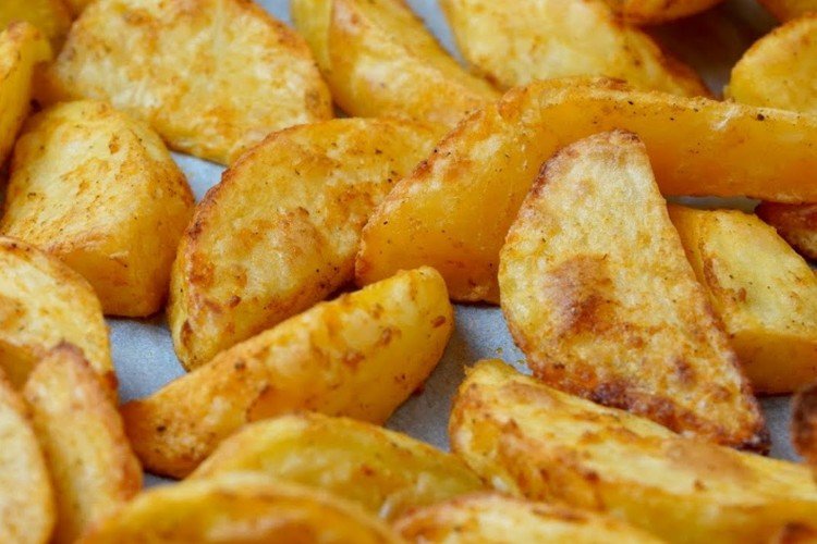 Картошка по-деревенски с хрустящей корочкой