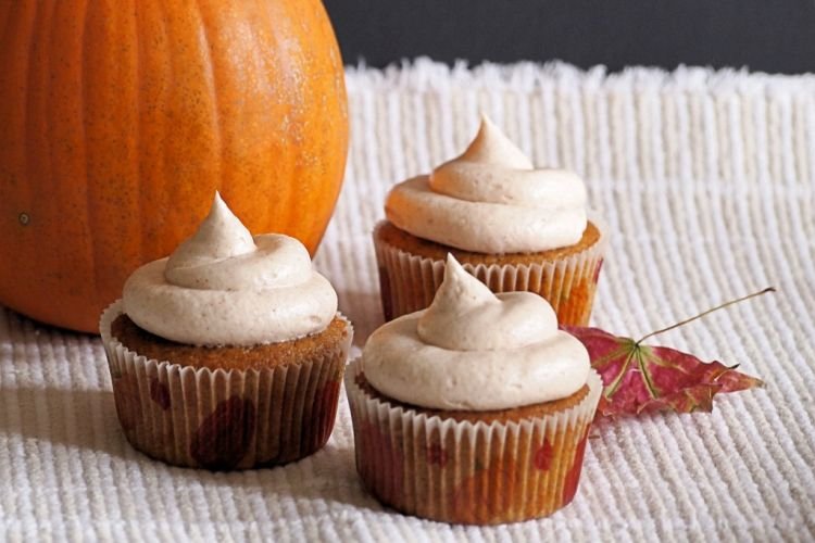 Тыквенные капкейки