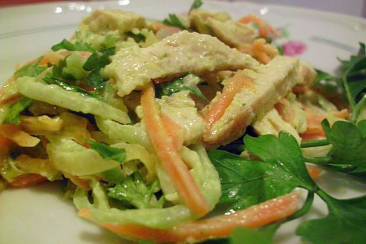 Салат «Генерал» с черной редькой