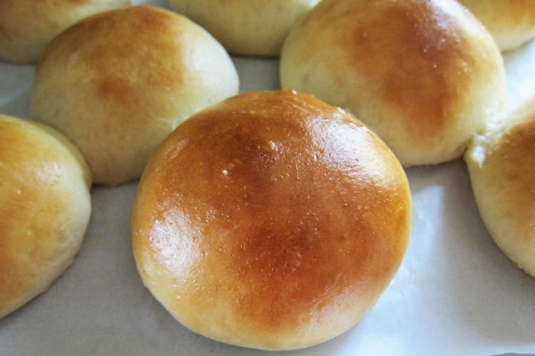 Дрожжевые булочки без яиц