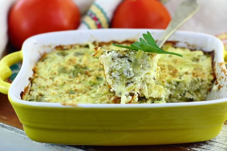 Кабачковая запеканка