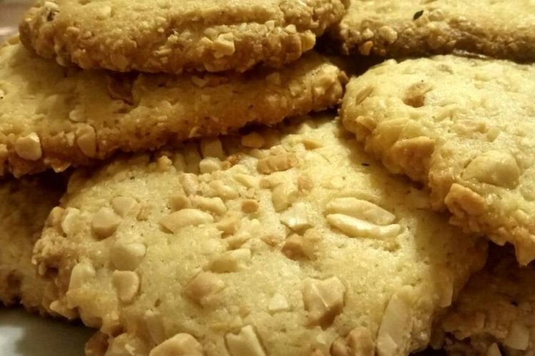 Ореховое печенье на кефире