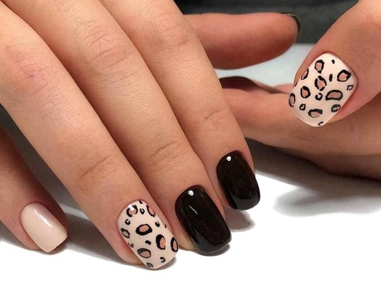 Маникюр с животными принтами