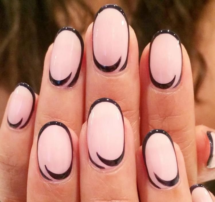 Яркая обводка с молочной базой