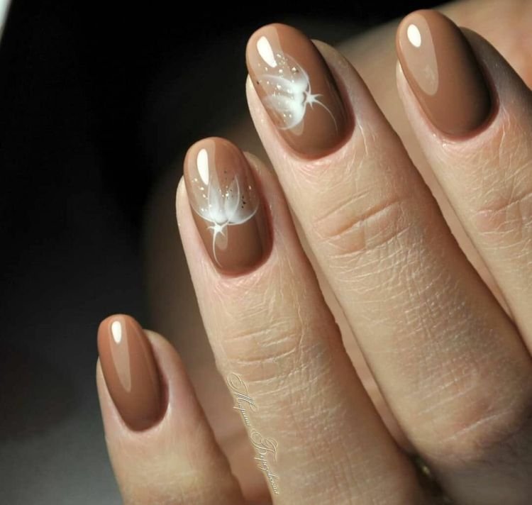 Карамельные и кофейные оттенки