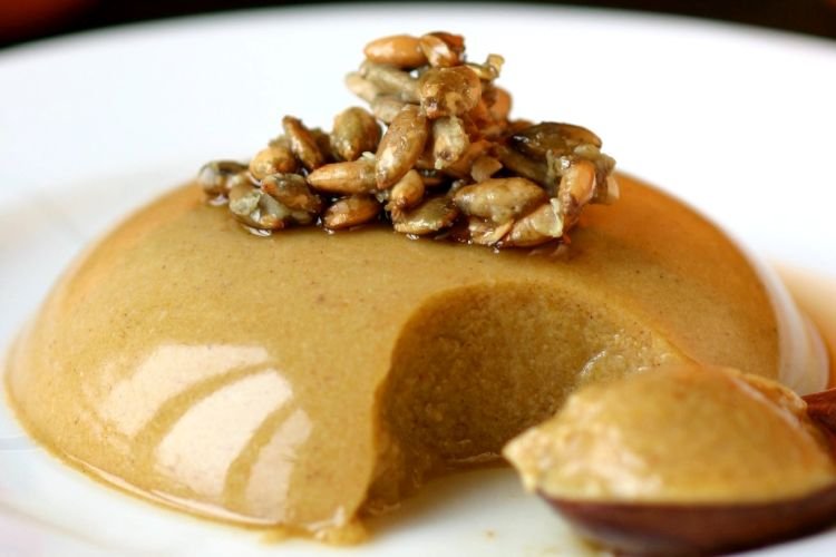 Тыквенная панна-котта