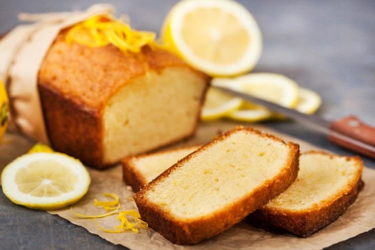Американский лимонный кекс