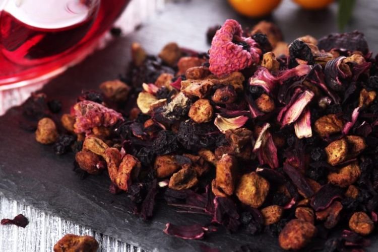 Ягодный чай