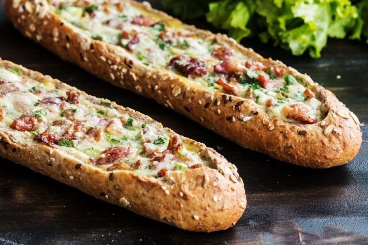 Фаршированный багет