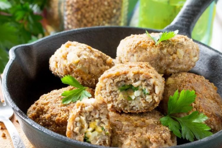 Гречаники с фаршем