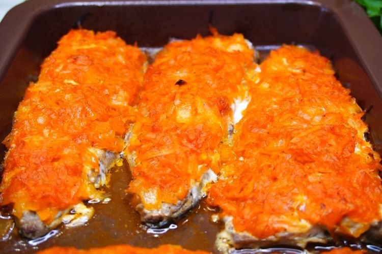 Запеченная скумбрия