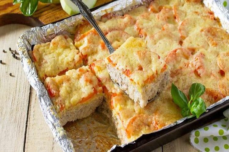 Запеканка из булгура с фаршем