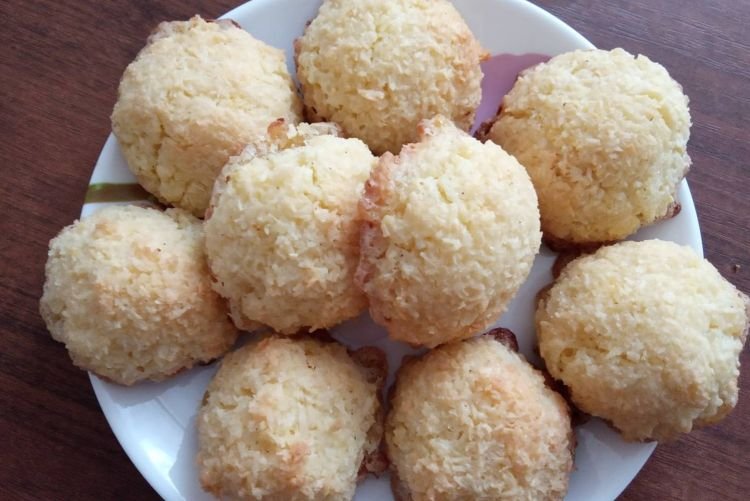 Мягкое кокосовое печенье