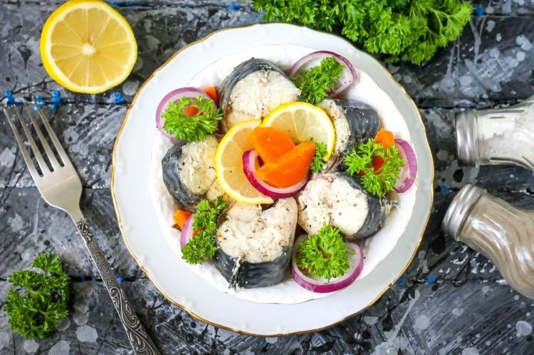 Скумбрия в микроволновке