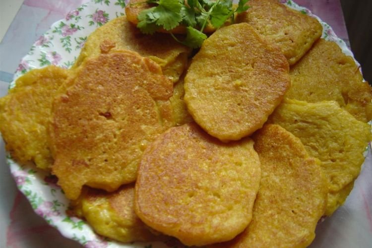 Оладьи из кукурузной крупы