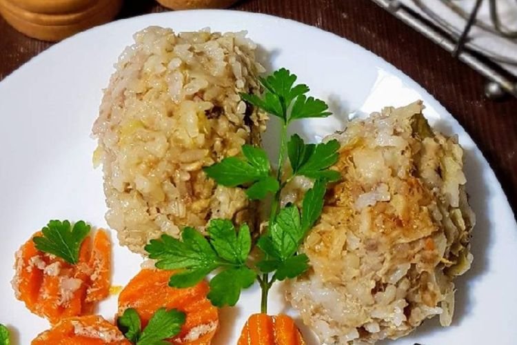 Ленивые голубцы с манкой в духовке