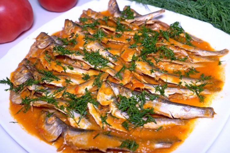 Мойва в томате