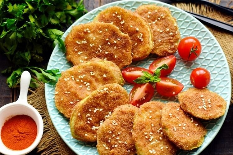 Отбивные из кабачков