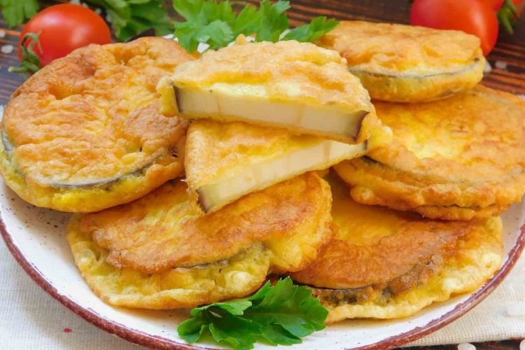 Жареные баклажаны в кляре