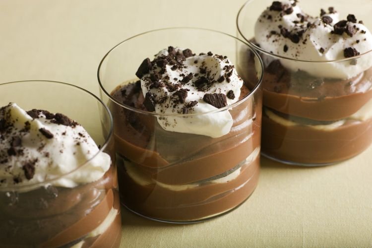 Творожно-банановый десерт