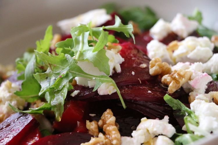 Салат со свеклой и фетой