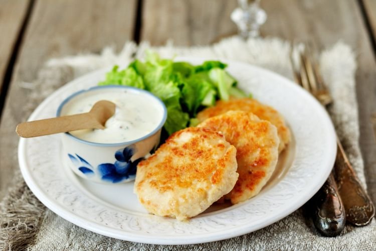 Котлеты из индейки с овощами