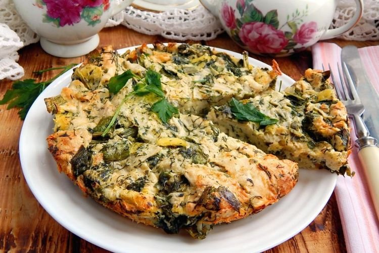 Ачма со шпинатом