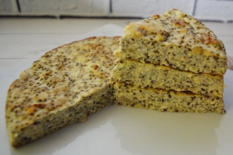 Творожная запеканка с семенами чиа