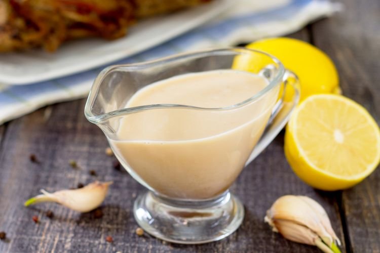 Лимонный соус для спагетти