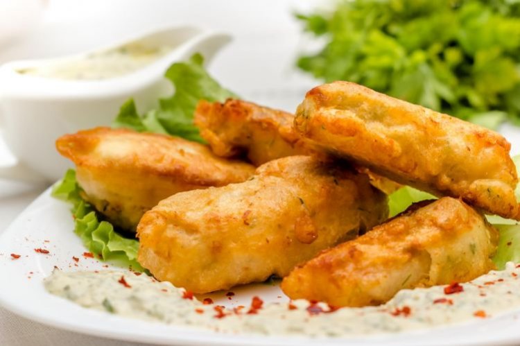 Горбуша в кляре в духовке