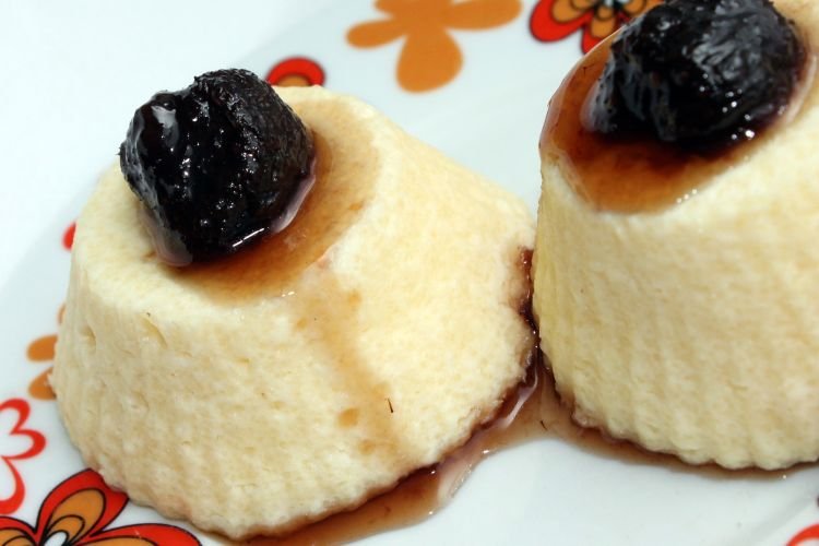 Творожный пудинг в микроволновке