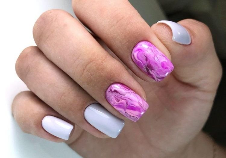 Разноцветный мрамор