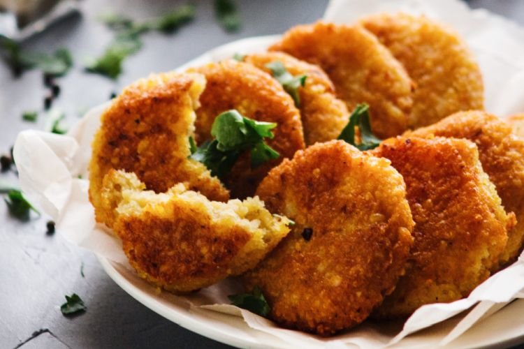 Котлеты из нута с морковью