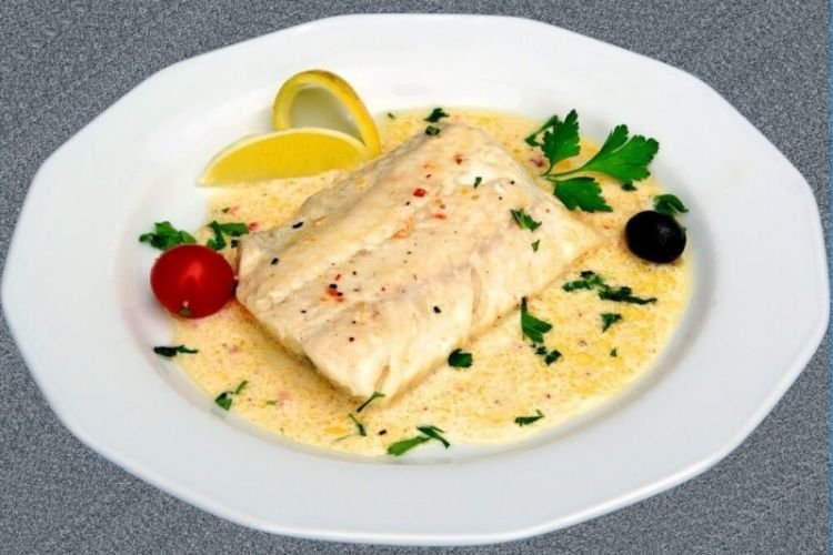 Отварная камбала