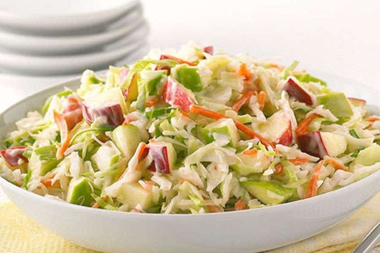 Капустный салат по-французски