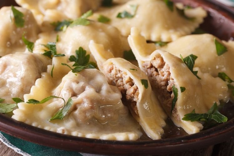Равиоли с мясом