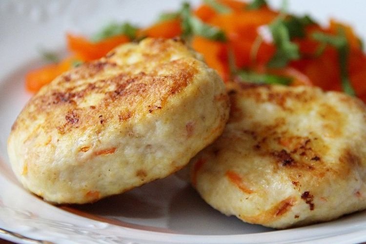 Котлеты с луком и морковью