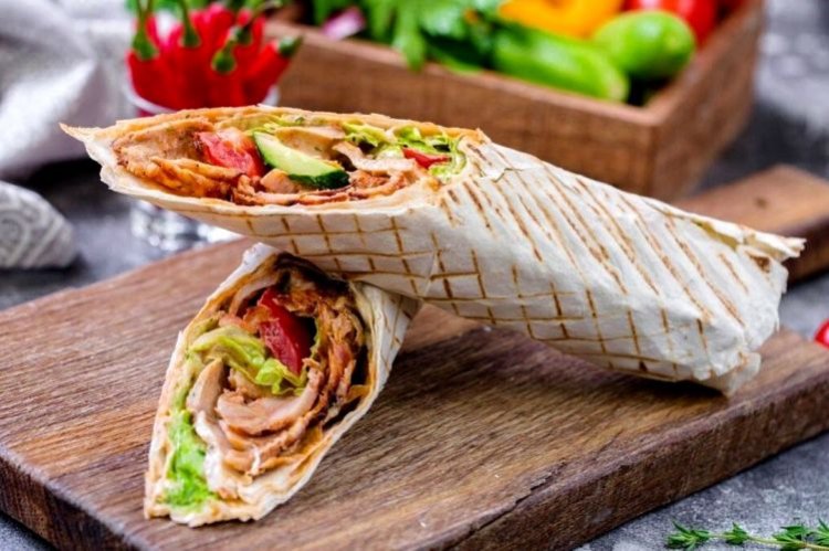 Донер кебаб с курицей