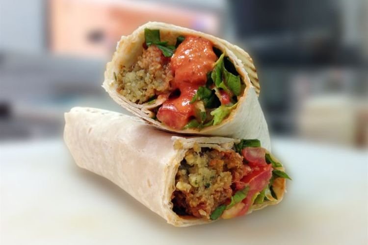 Донер кебаб с фалафелем