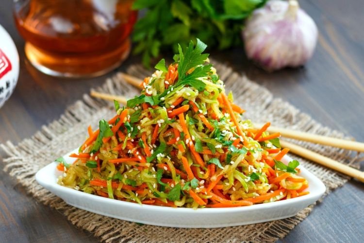 Овощи по-корейски