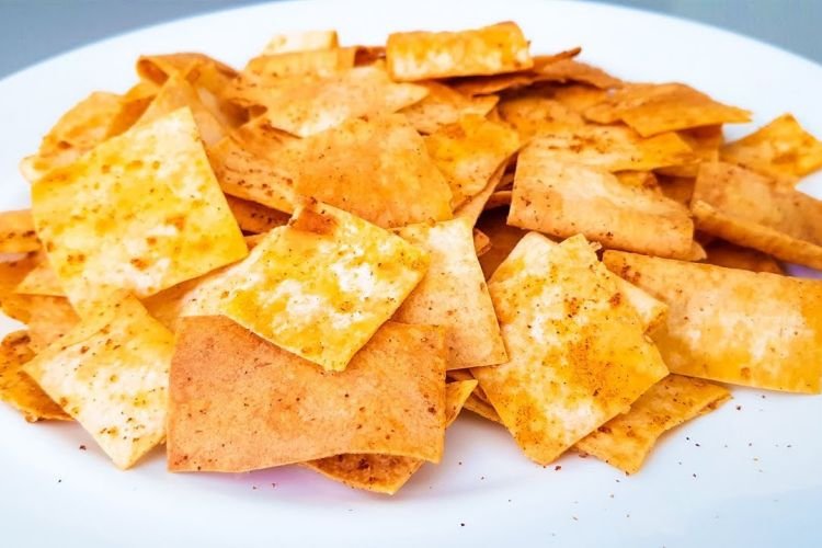 Чипсы из лаваша со сметаной